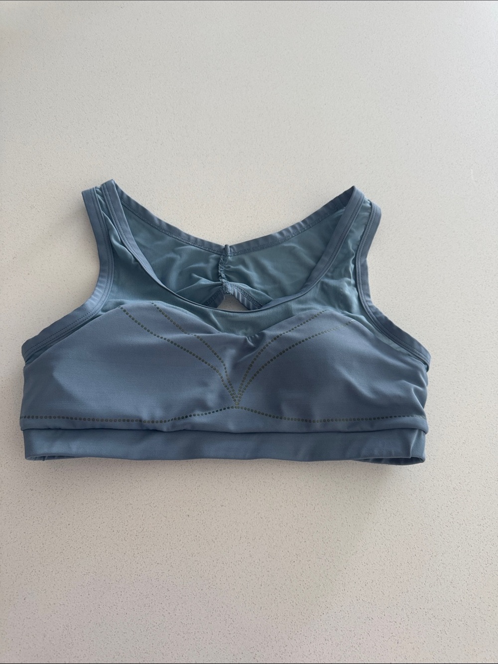 Cleo Harper Steel Blue Medium-Impact Sports Bra